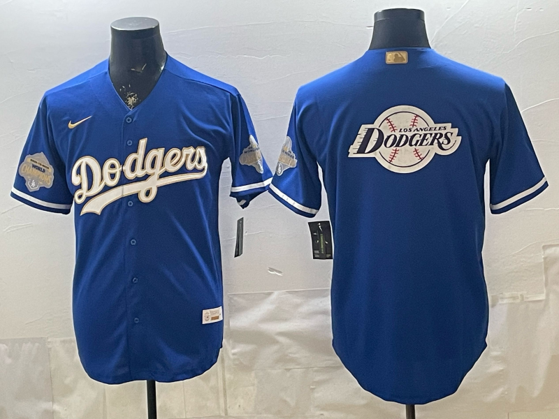 Men Los Angeles Dodgers blank blue Game 2026 Nike MLB Jersey 0408004